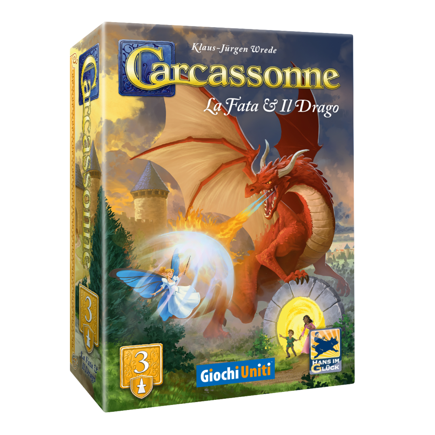 GU848 Carcassonne Revival: La Fata e il Drago 3 (Ed. Italiana) - immagine 1