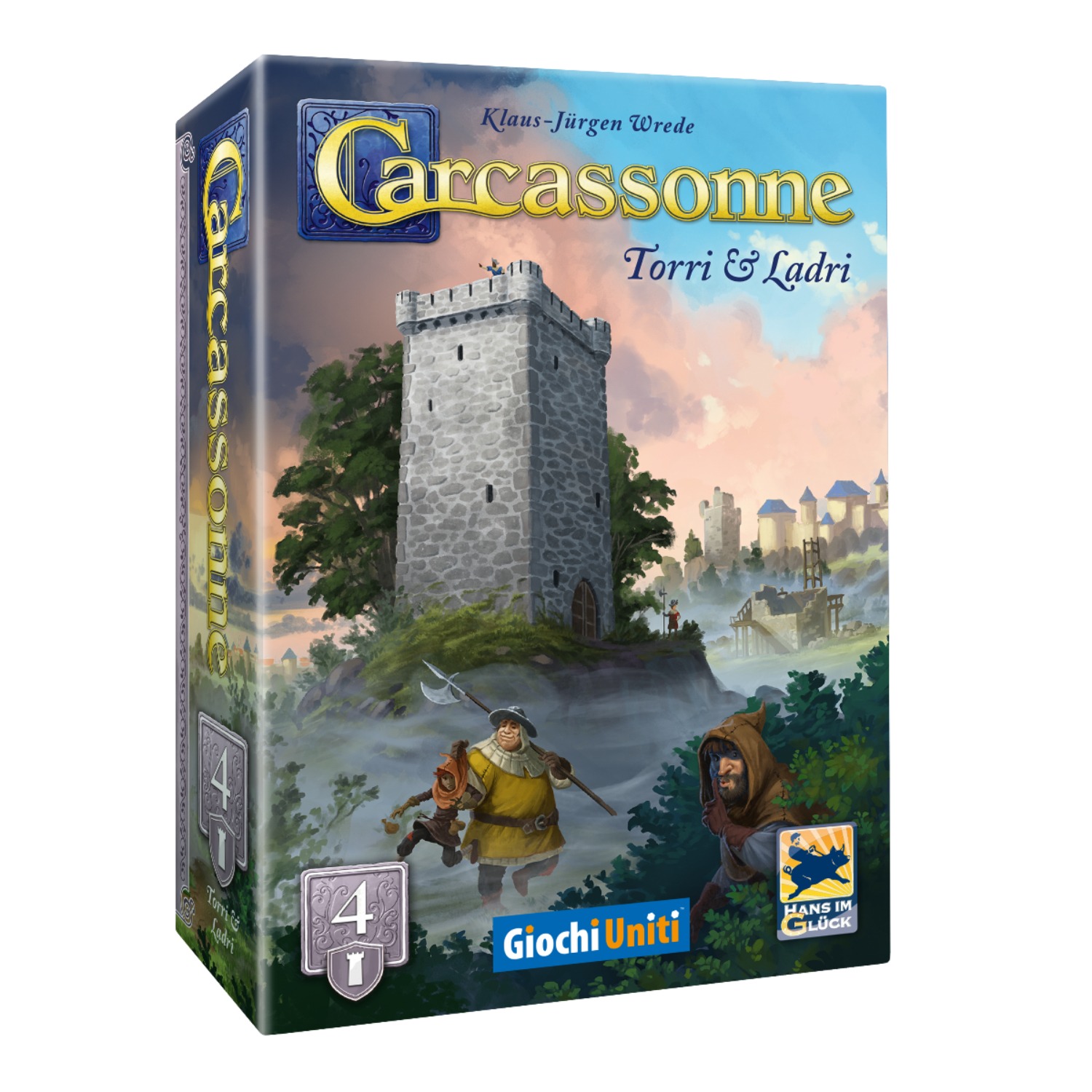 GU849 Carcassonne Revival: Torri e Ladri 4 (Ed. Italiana) - immagine 1