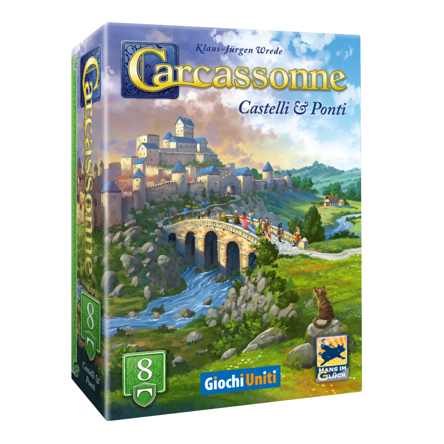 GU853 Carcassonne Revival: Castelli e Ponti 8 (Ed. Italiana) - immagine 1