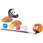 Creatività e Fantasia - Giardino Kit per Dipingere Sassi - immagine 2