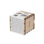 Puzzle da 80 Pezzi Sagomato in Legno - Tartaruga (S) con Box in Legno - immagine 2