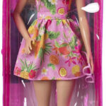 Barbie - Fashionistas: Bionda con Abito Fantasia Frutta