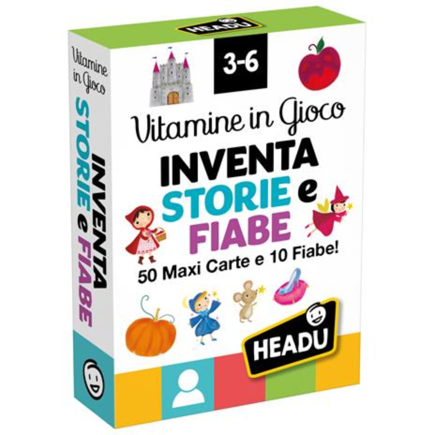 HDUIT64122 Carte Vitamine Gioco Inventa Storie e Fiabe - immagine 1