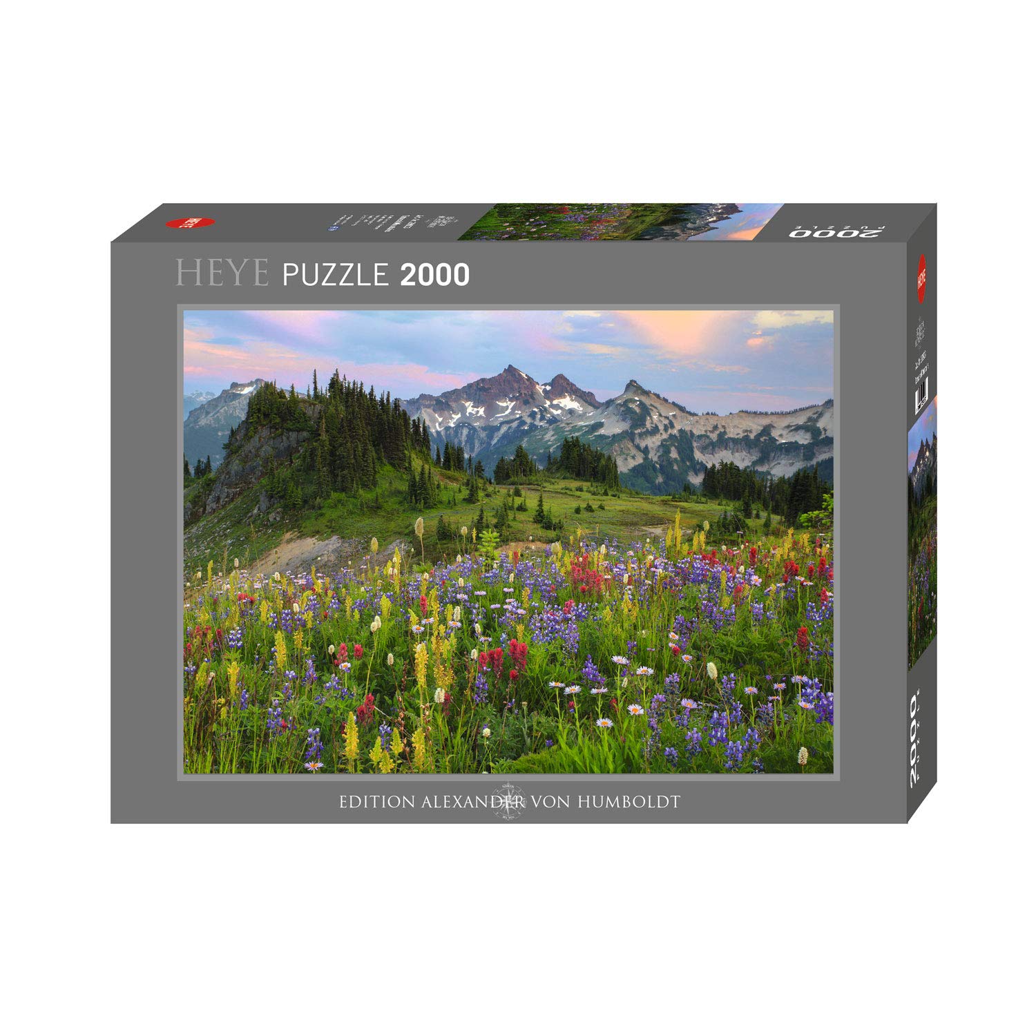 HEY29903 Puzzle 2000 pz - Tatoosh Mountains, AvH - immagine 1