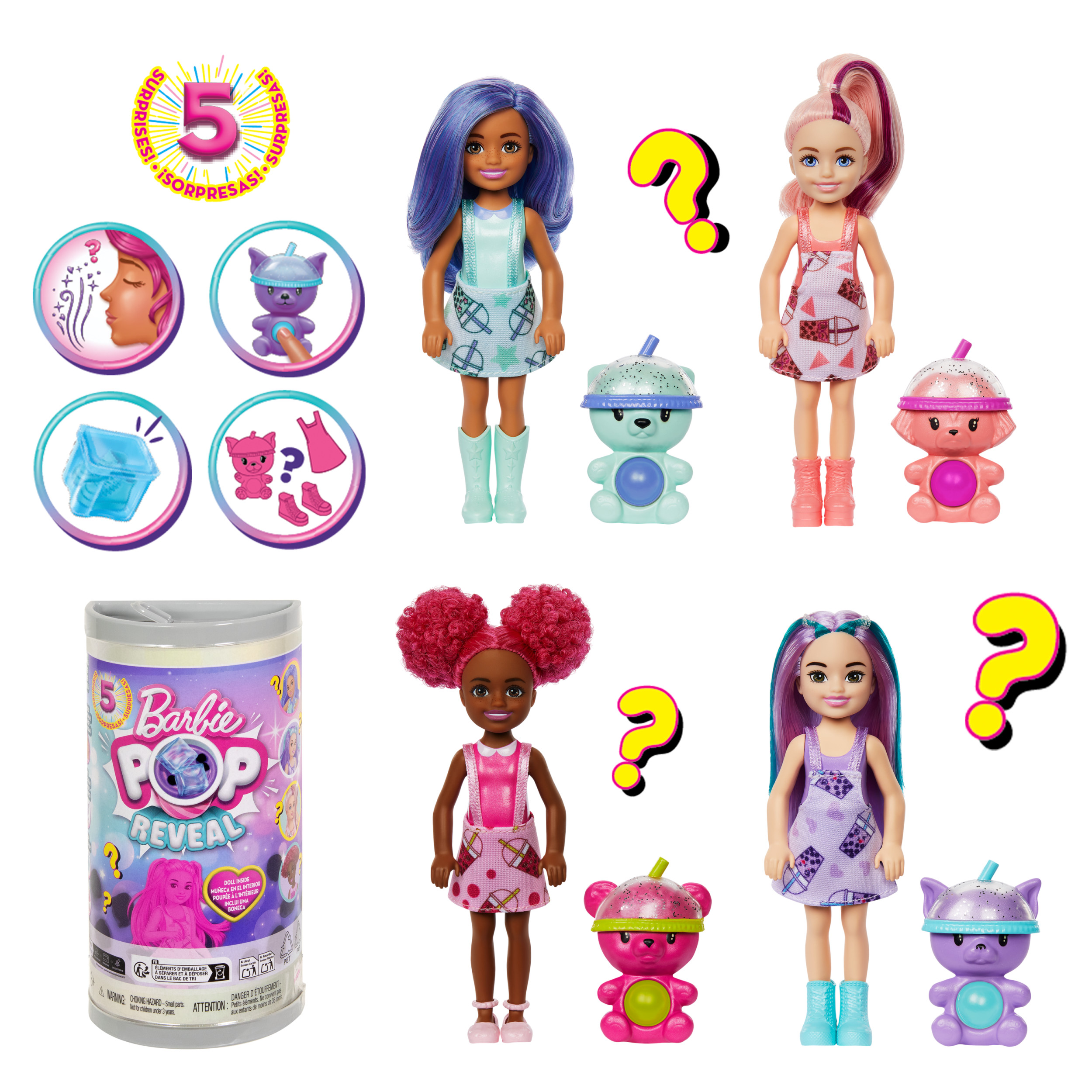 HRK63 Chelsea Pop Reveal Serie Bubble Tea ass.to - immagine 1