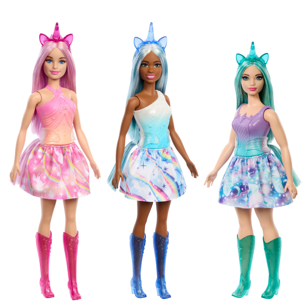 HRR12 Barbie Fairytale Unicorni ass.to - immagine 1