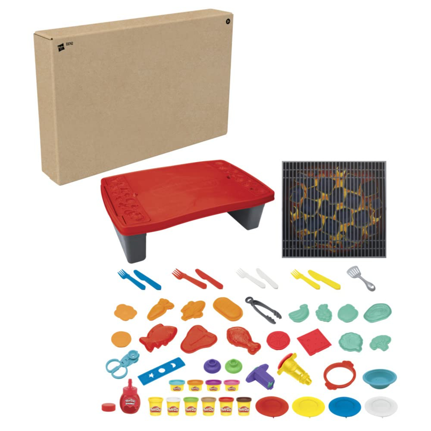 HSBE8742 Play-Doh - Mega Set Barbecue - immagine 1