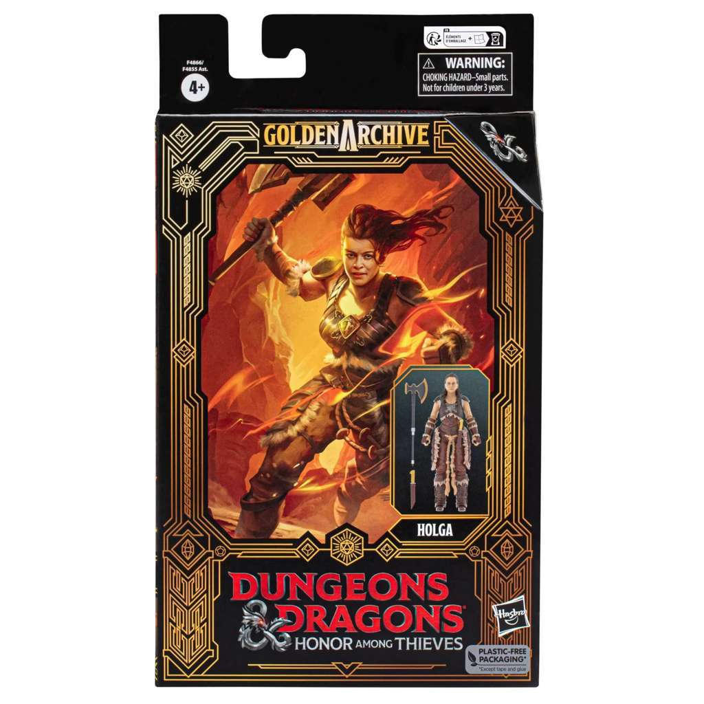 HSBF48665X0 Dungeons & Dragons - L'Onore dei Ladri: Personaggio 15 cm Holga - immagine 1