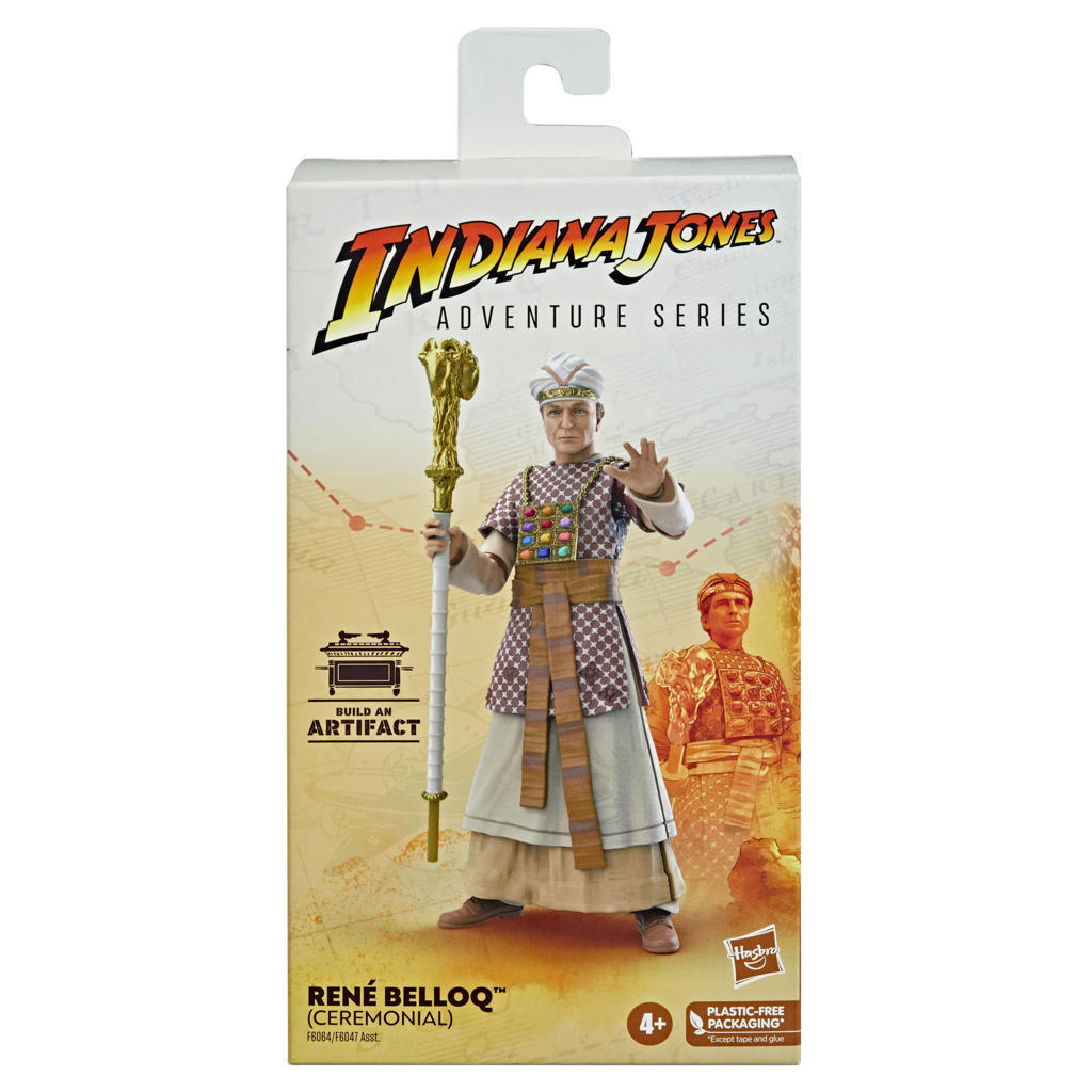 HSBF60645X0 Indiana Jones -Adventure Series: Personaggio 15 cm René Belloq (Cerimoniale) - immagine 1