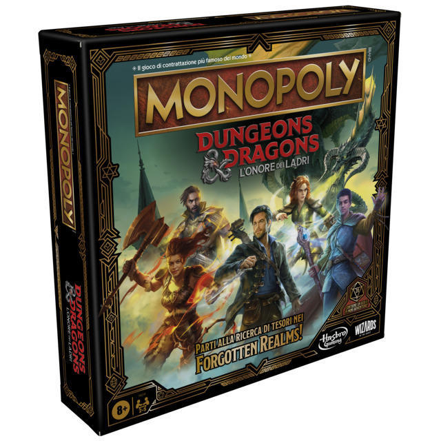 HSBF6219103 Monopoly - Dungeons & Dragons: L'Onore dei Ladri - immagine 1