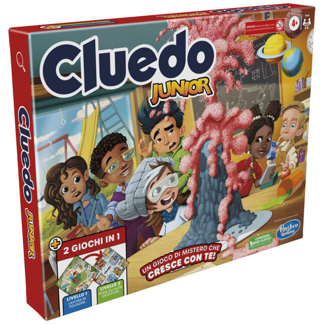 HSBF6419103 Cluedo Junior - Ed. Italiana - immagine 1