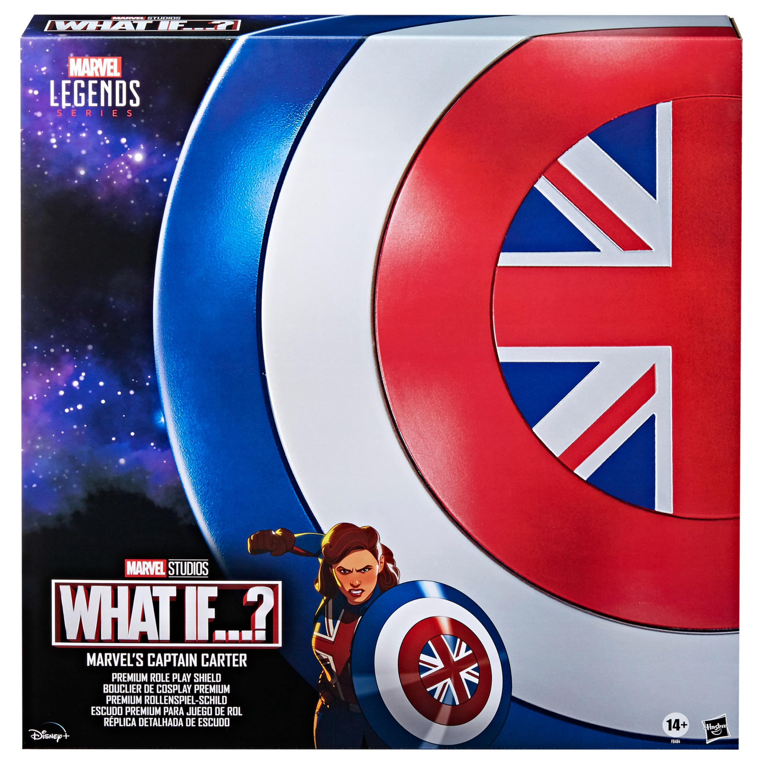HSBF64845L0 HASBRO MARVEL LEGENDS CAPITAN CARTER SCUDO - immagine 1