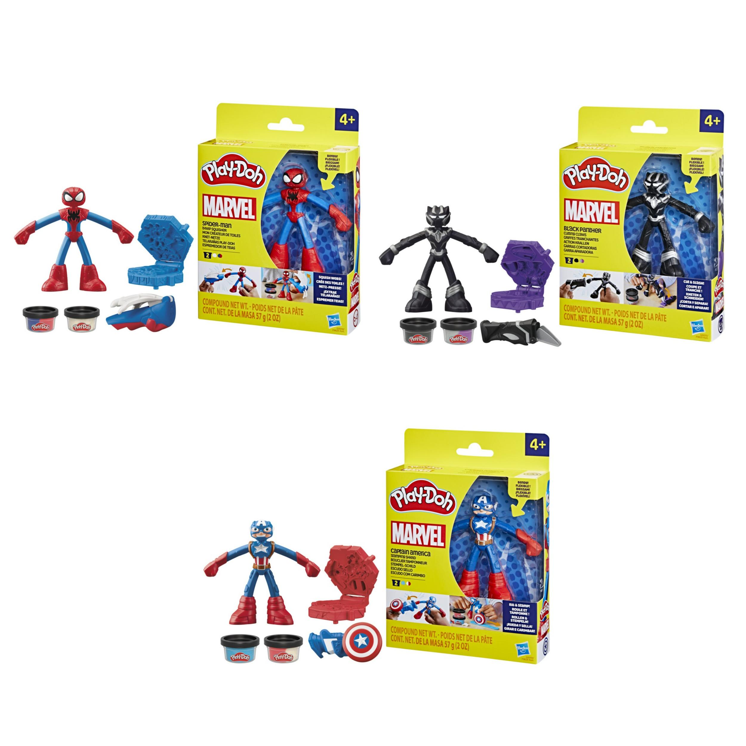 HSBF98295L0 Play-Doh - Marvel Figures AST - immagine 1