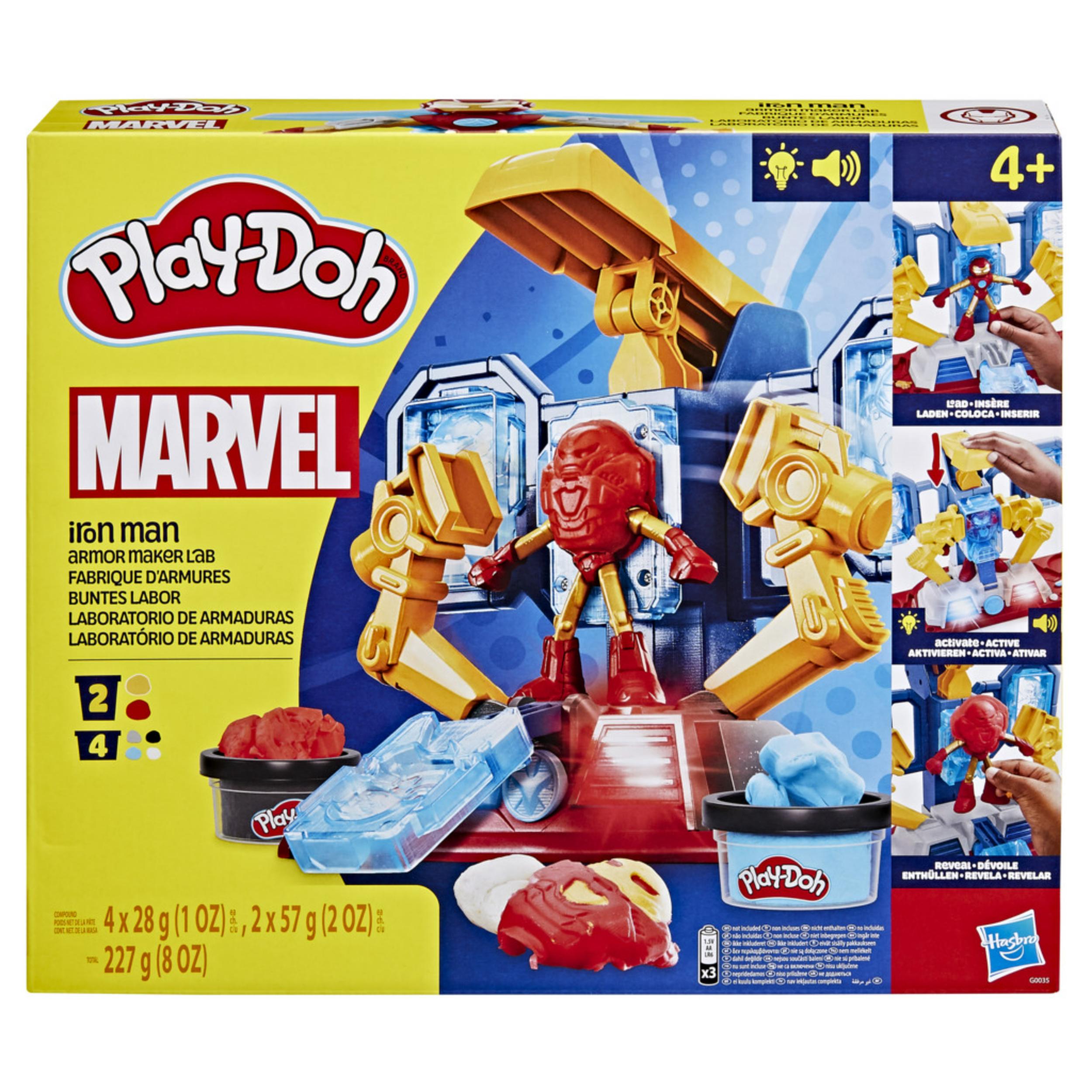 HSBG00355L0 Play-Doh - Marvel: Iron Man Armor Maker - immagine 1
