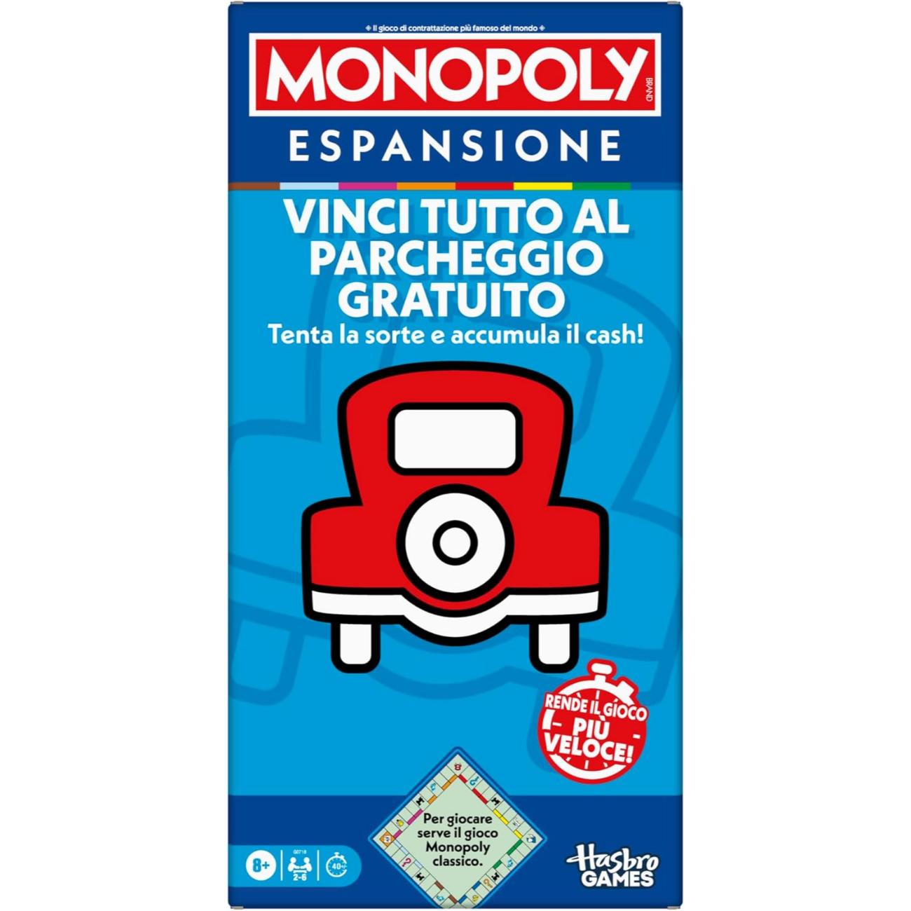 HSBG0718103 Monopoly - Espansione: Vinci Tutto al Parcheggio Gratuito - immagine 1