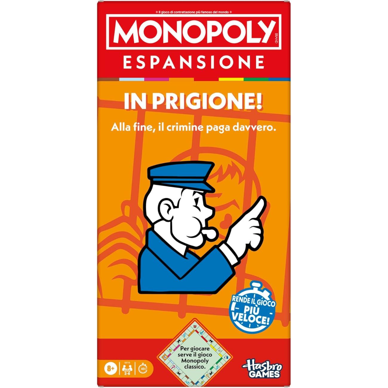 HSBG0719103 Monopoly - Espansione: In Prigione! - immagine 1