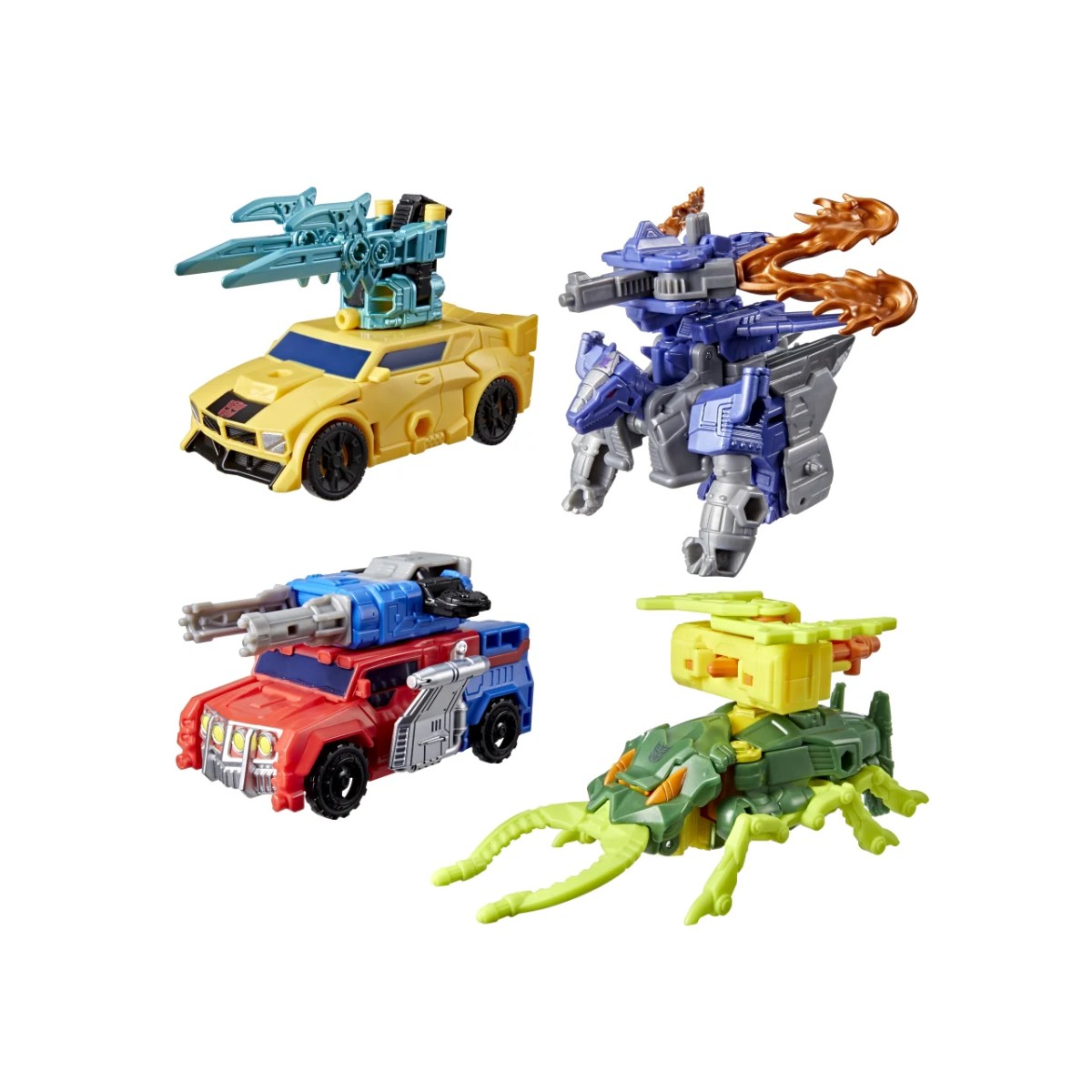 HSBG07475L0 TRANSFORMERS ARMORED CYBER CHANGERS AST - immagine 1