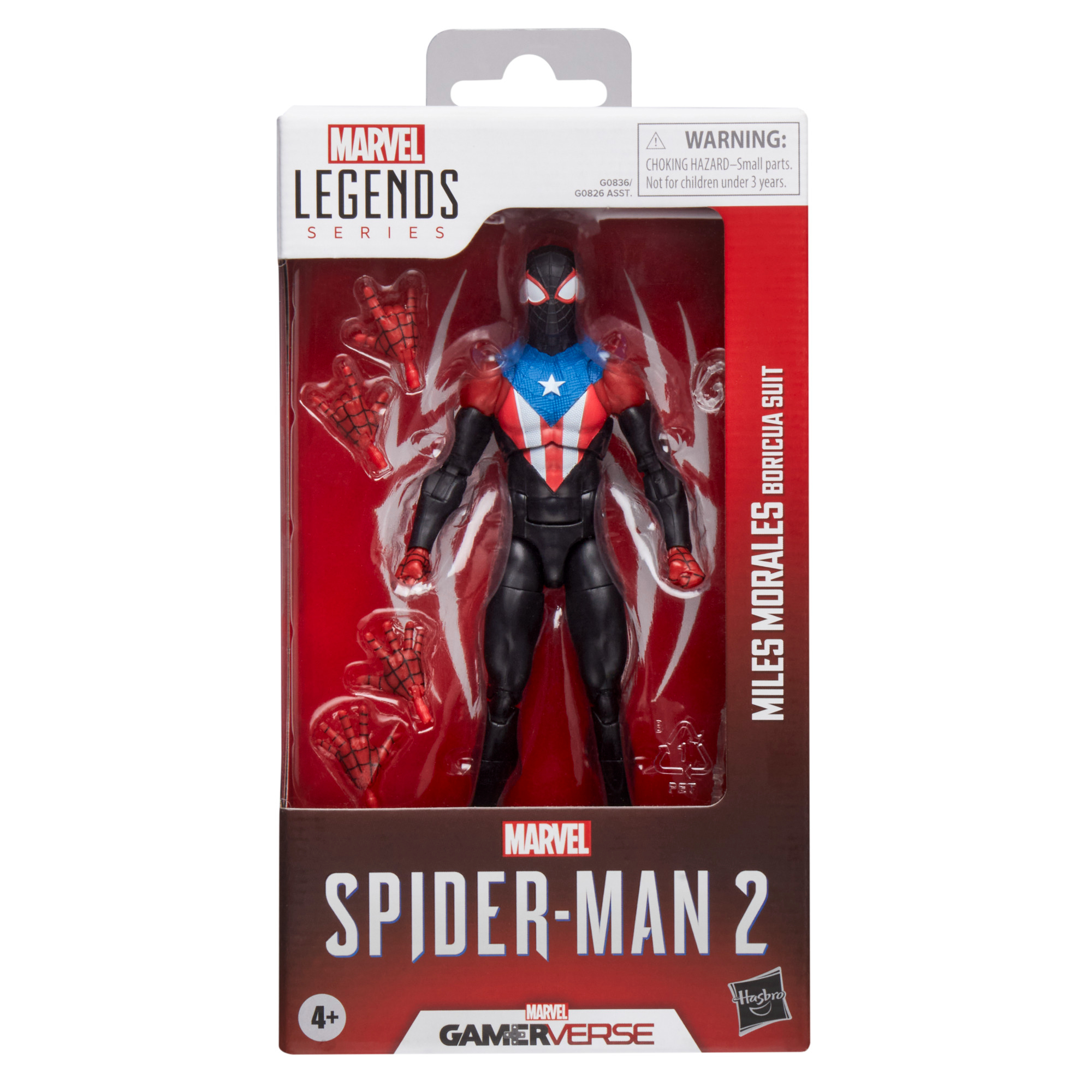 HSBG08365X0 Spider-Man Legends - GamerVerse: Miles Morales (Boricua Suit) - immagine 1