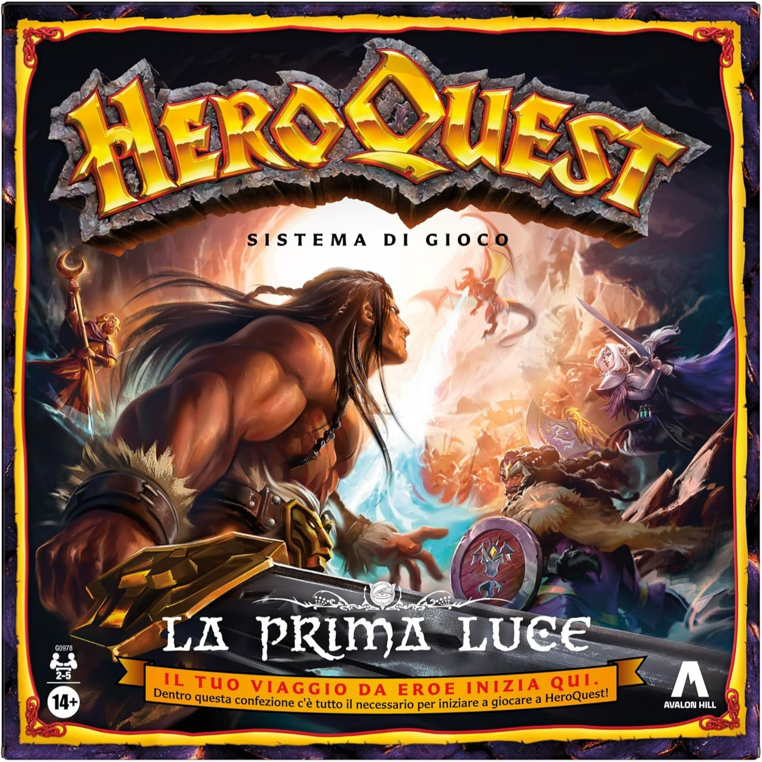 HSBG0978103 Heroquest - First Light (Ed. Italiana) - immagine 1