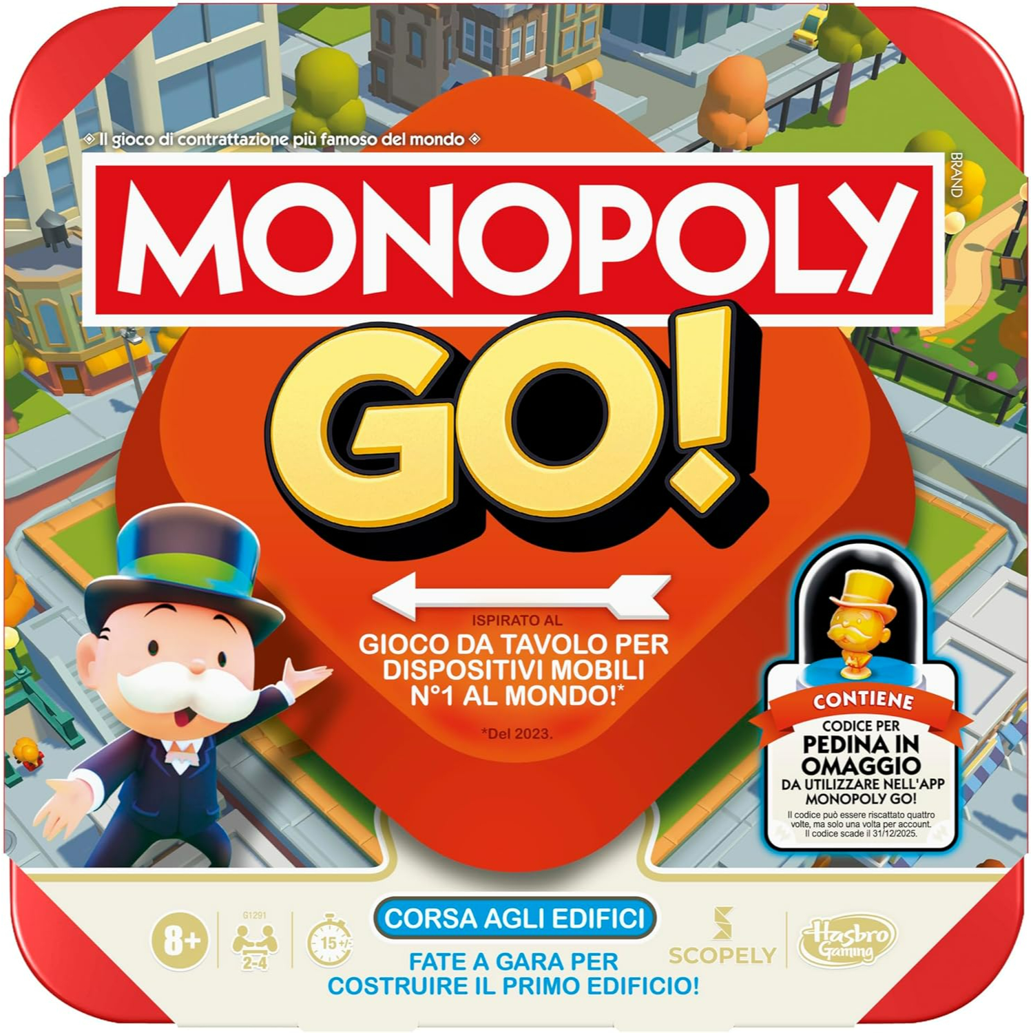 HSBG1291103 Monopoly Go! - Ed. Italiana - immagine 1