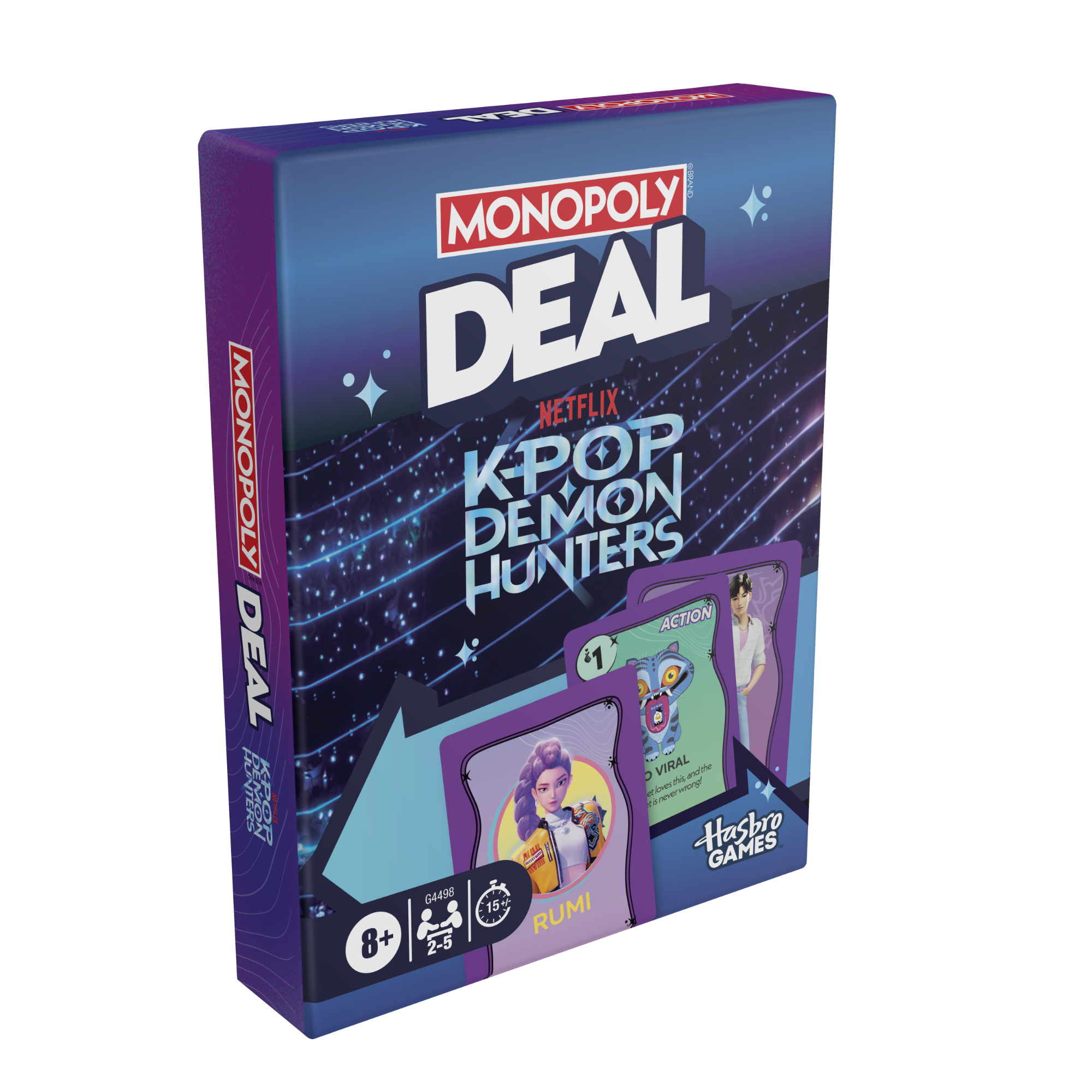 HSBG4498EDR MONOPOLY DEAL KPOP DEMON HUNTERS - immagine 1