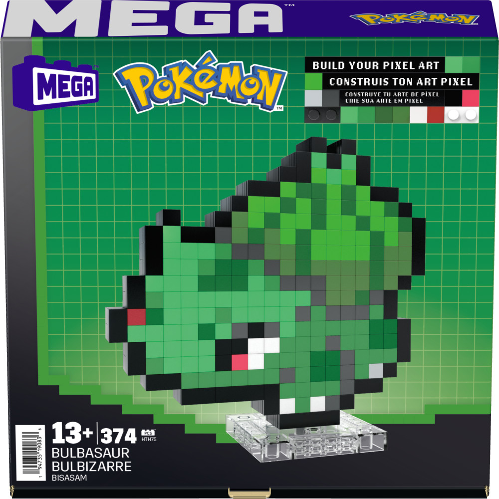HTH75 MEGA - Pokémon Pixel Art: Bulbasaur - immagine 1