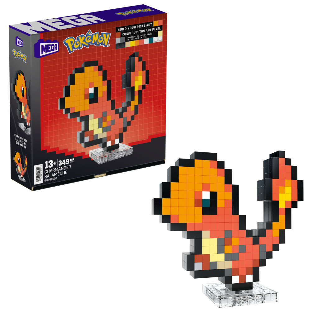 HTH76 MEGA - Pokémon Pixel Art: Charmander - immagine 1