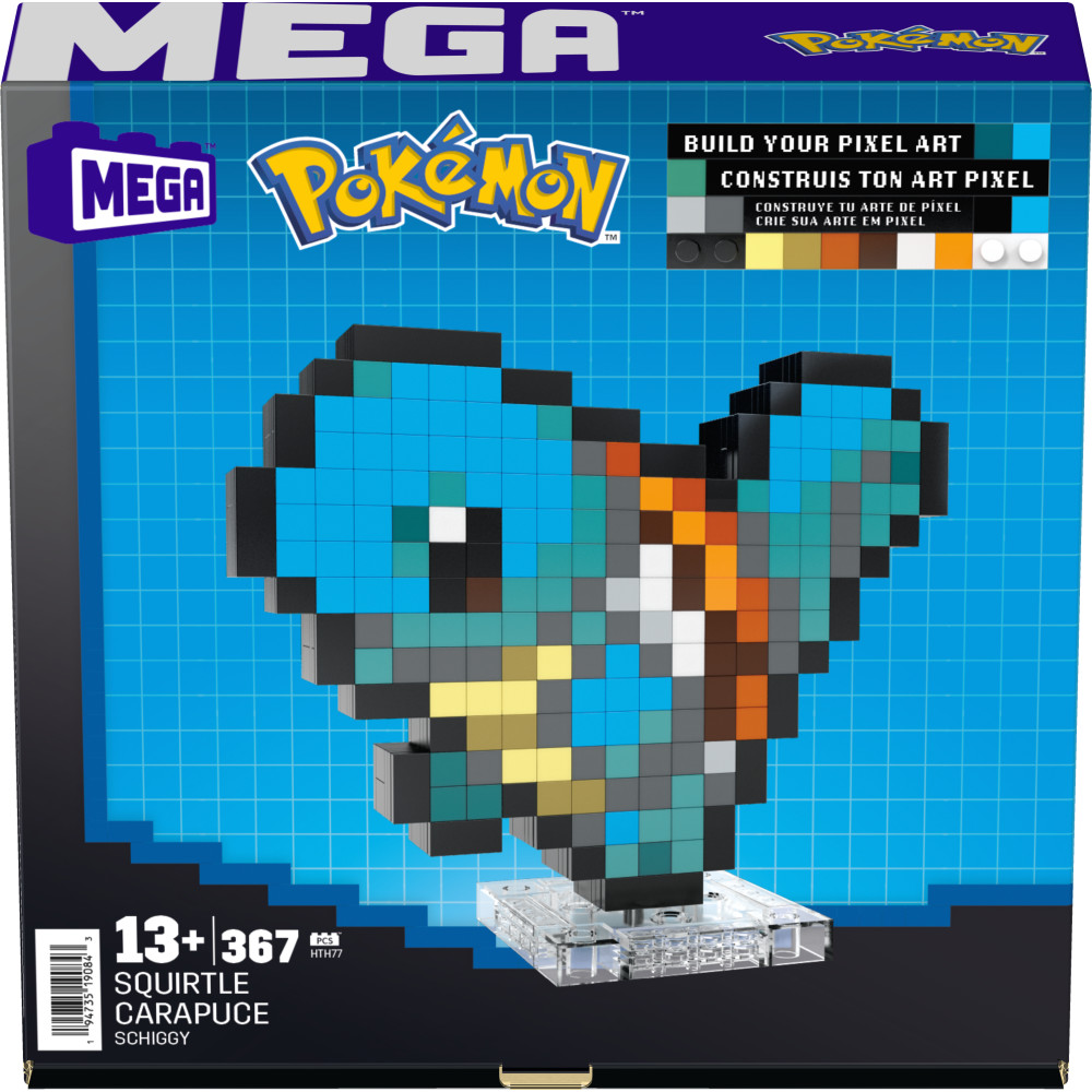 HTH77 MEGA - Pokémon Pixel Art: Squirtle - immagine 1