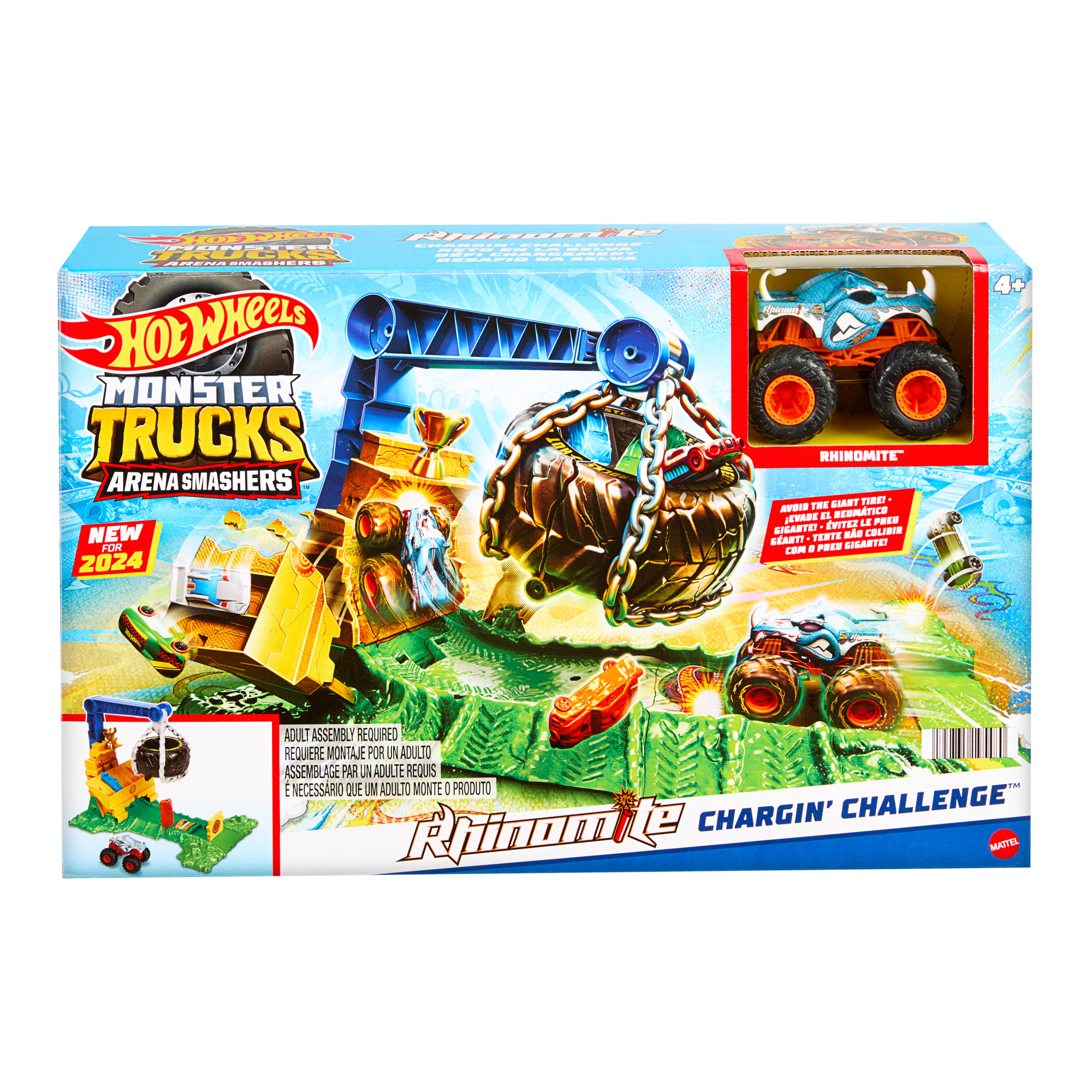 HTP18 Hot Wheels - Rhinomyte: Sfida Demolizione del Carico - immagine 1