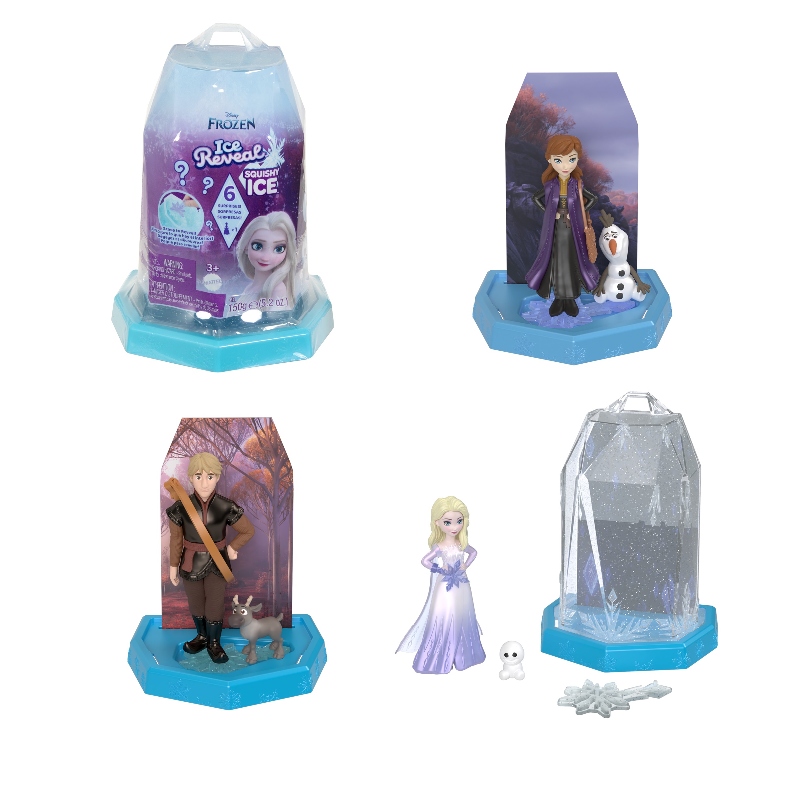 HXH17 Disney Frozen - Ice Reveal Serie 2 Ass.to - immagine 1