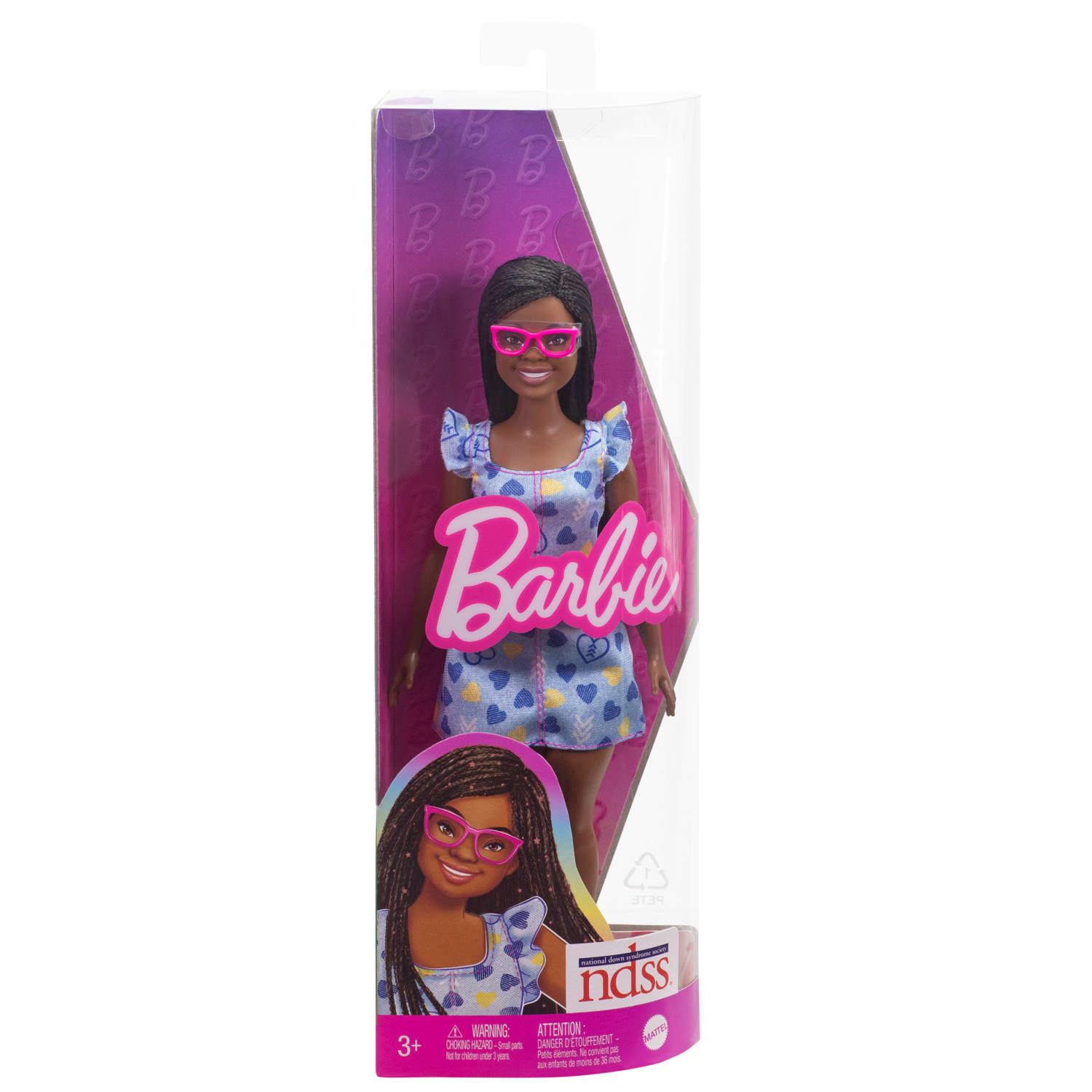HYK14 Barbie - Sindrome di Down Abito Azzurro - immagine 1