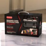 Evoretro Trading Card Storage Box for 15 Slabs Gray 33.9 x 13.4 cm - immagine 5