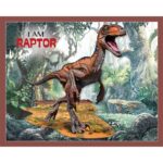 Puzzle da 100 Pezzi Sagomato - I Am Raptor - immagine 4