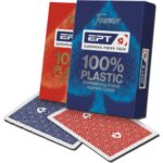 Carte Formato Poker EPT 100% Plastic Asst.