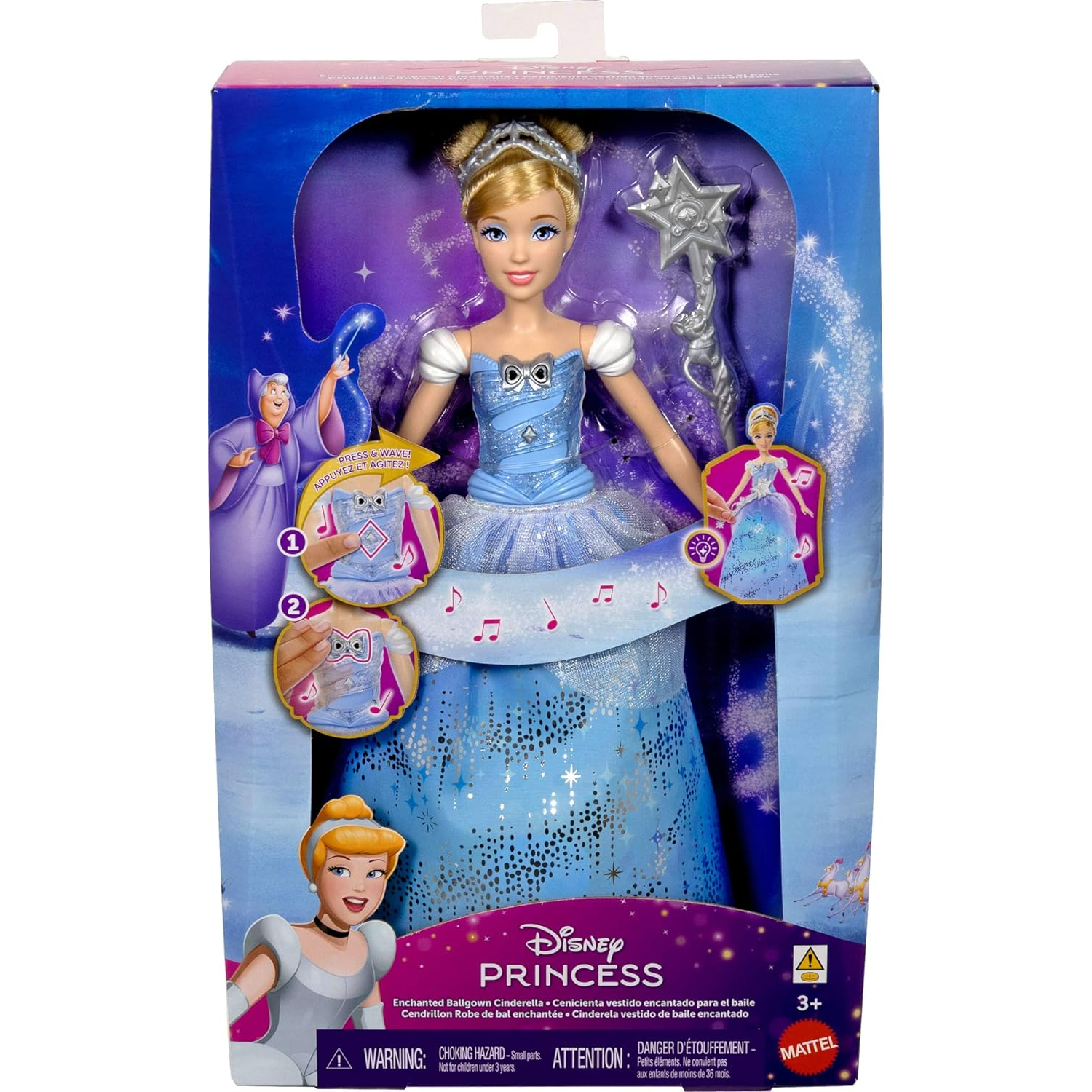 JBF94 Disney Princess - Cenerentola Ballo Incantato - immagine 1