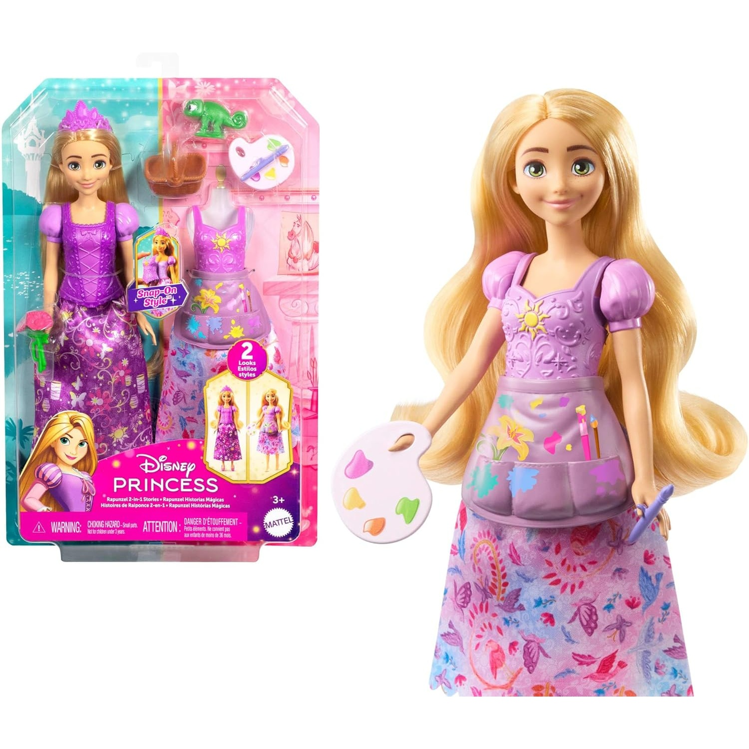 JBG09 Disney Princess - Snap-On Rapunzel - immagine 1