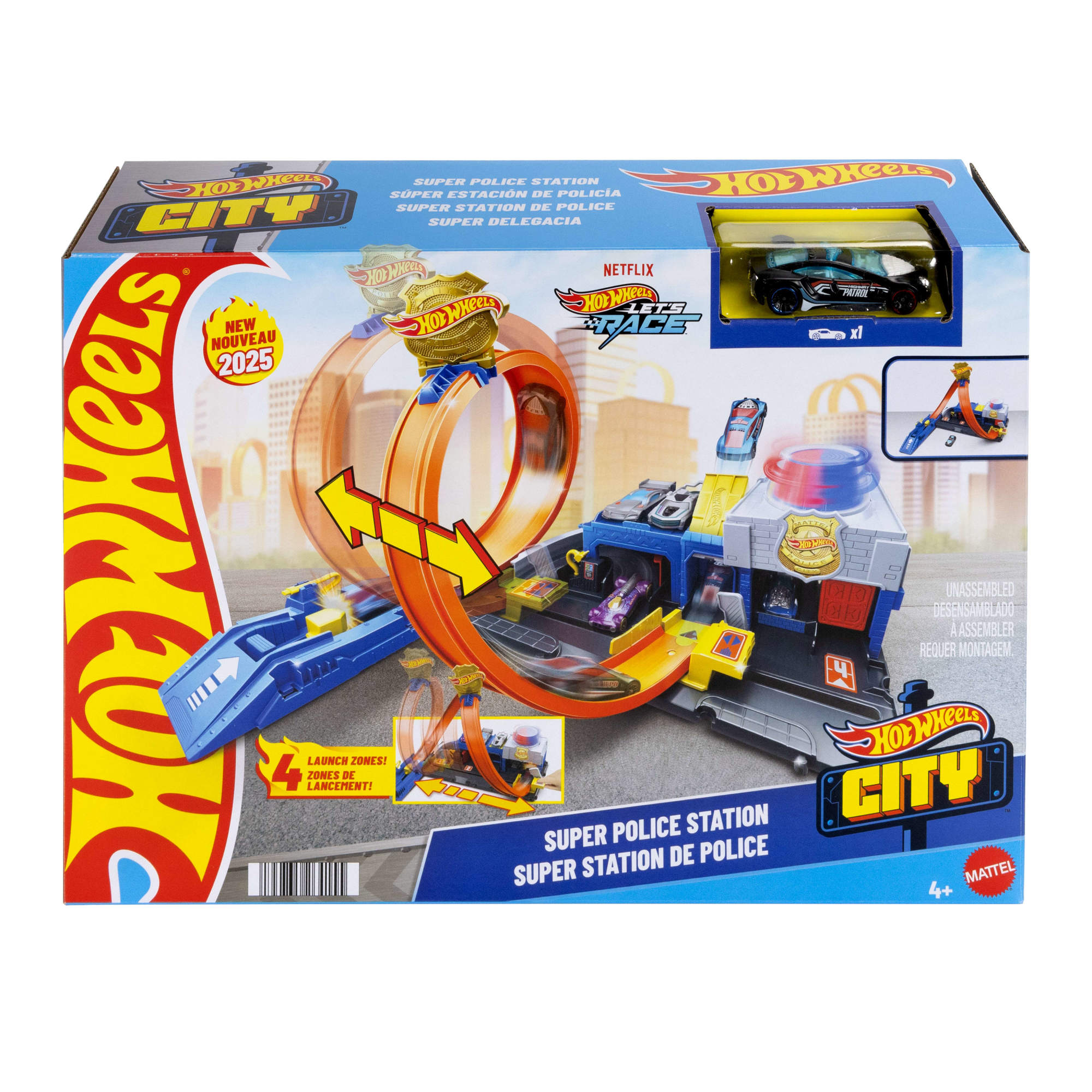 JBM71 Hot Wheels - City - Stazione Di Polizia - immagine 1