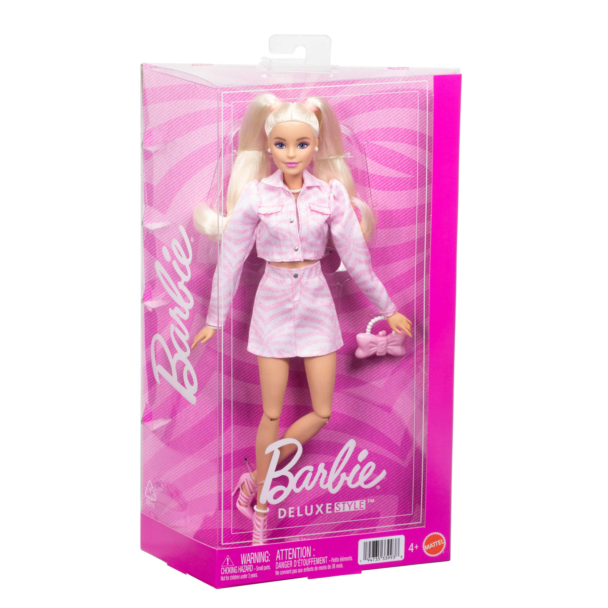 JJN69 Barbie - Fashionistas Deluxe Style Denim Rosa - immagine 1