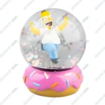 THE SIMPSON HOMER DONUT SNOWGLOBE