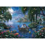 Puzzle da 1000 Pezzi - Thomas Kinkade: La Sirenetta e il Principe Eric - immagine 2