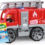Linea Truxx - Veicolo Vigili del Fuoco con Scala (29cm)
