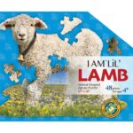 Puzzle da 48 Pezzi Sagomato - I Am Lil' Lamb - immagine 2