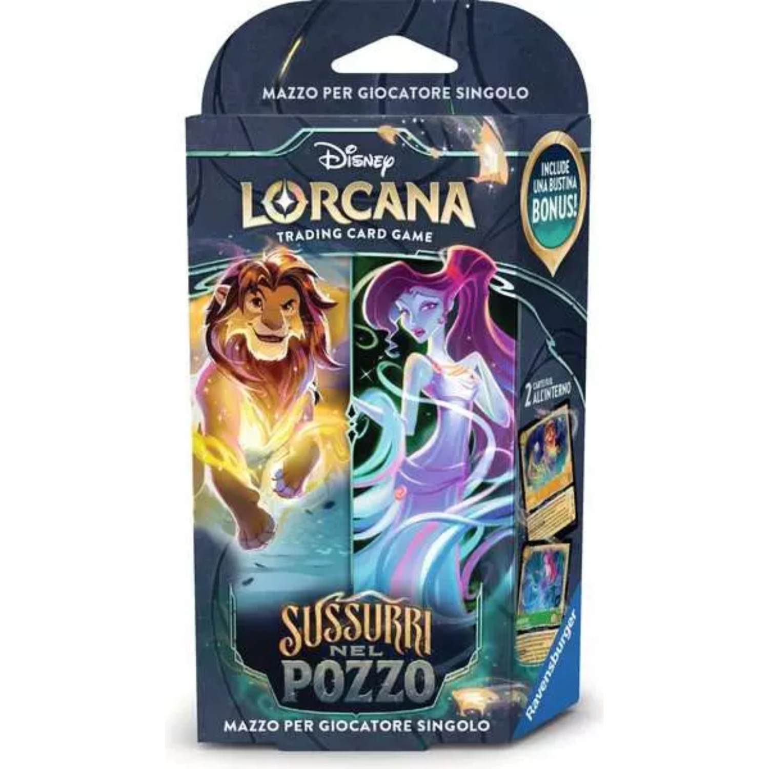 LRC11098775 Disney Lorcana - Sussurri nel Pozzo: Starter Deck Ambra/Smeraldo - immagine 1