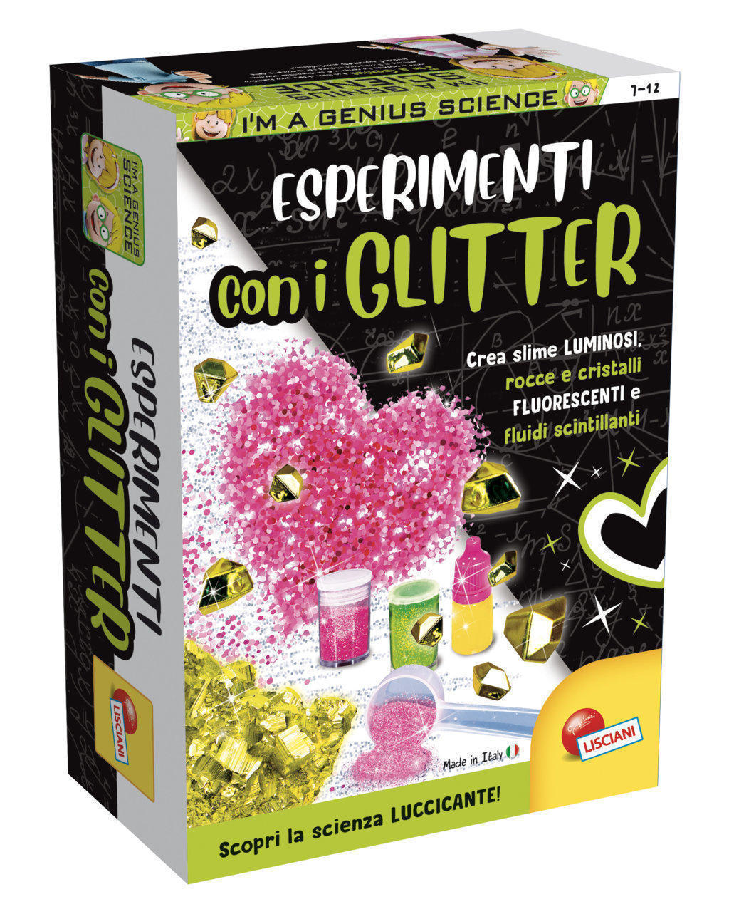 LSC100194 I'm a Genius Science - Esperimenti con il Glitter - immagine 1