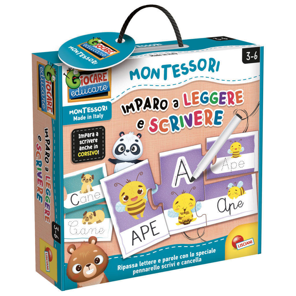 LSC100460 Montessori - Imparo a Leggere e Scrivere - immagine 1