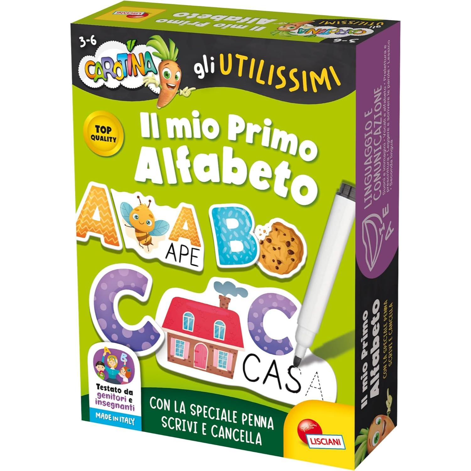 LSC102341 Carotina - Gli Utilissimi: Il Mio Primo Alfabeto - immagine 1