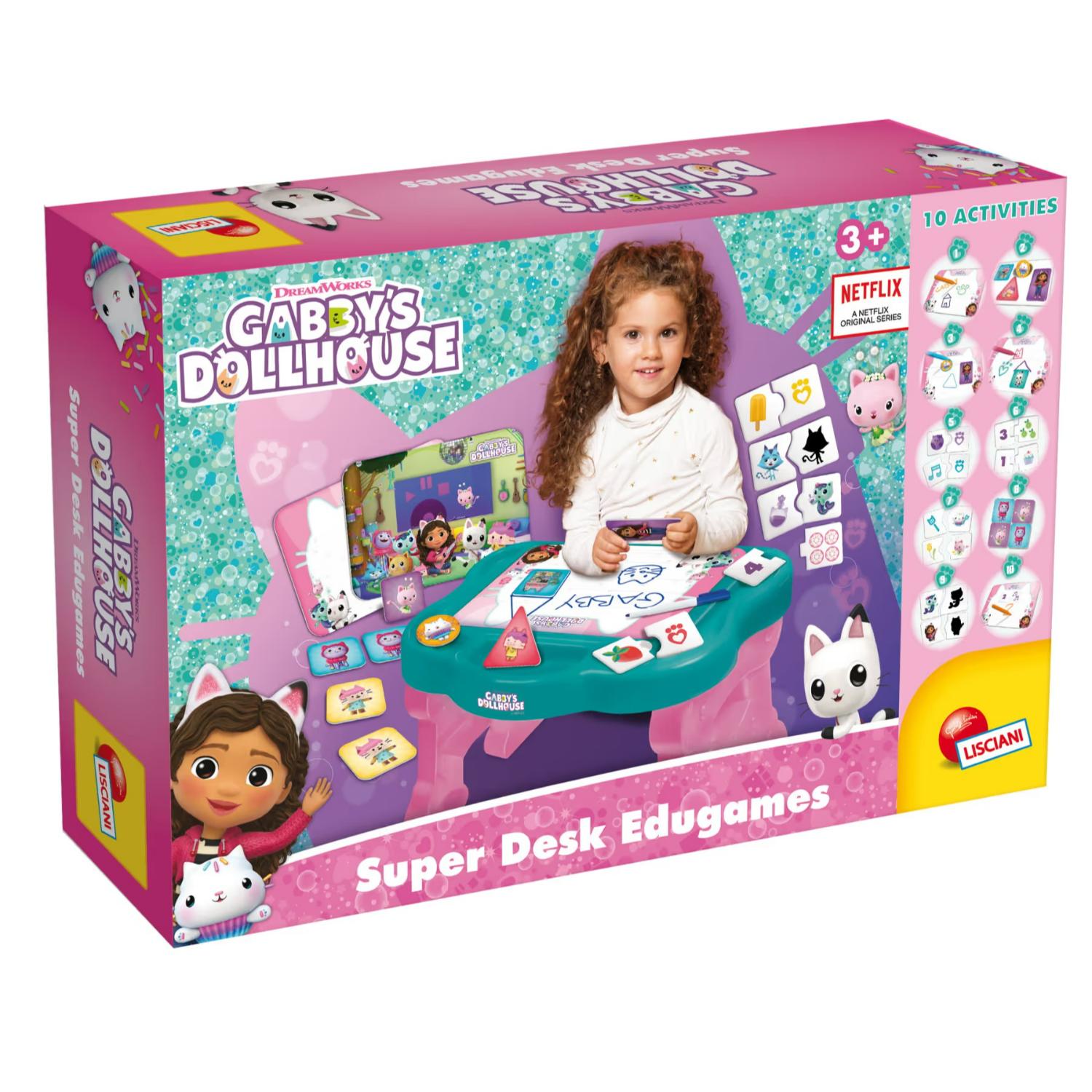 LSC103355 Gabby's Dollhouse - Super Desk Edugames - immagine 1