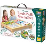 Montessori - Tavolo Multi Attività 3in1 il Legno