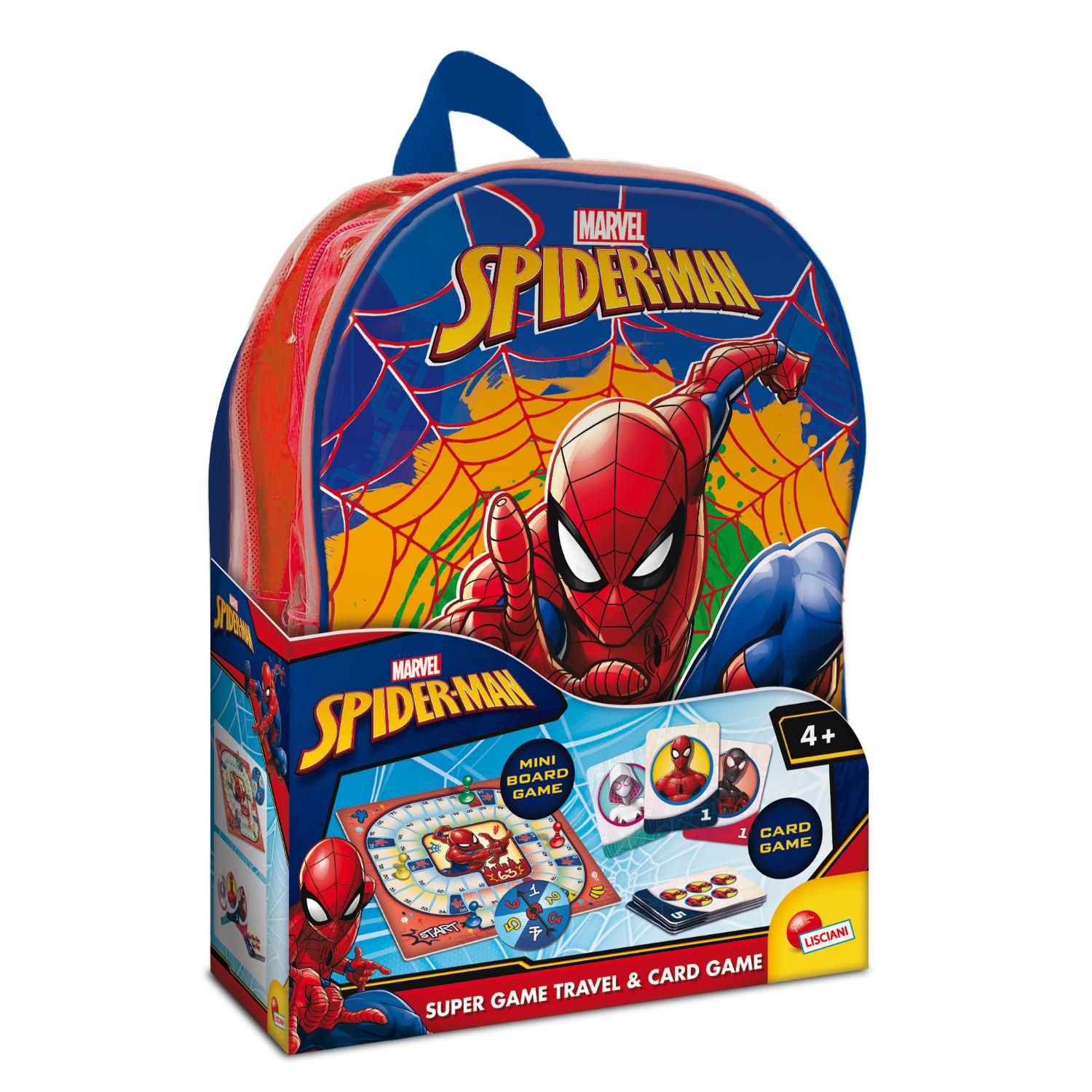 LSC110520 Spider-Man - Zainetto Super Game Travel & Card Game - immagine 1