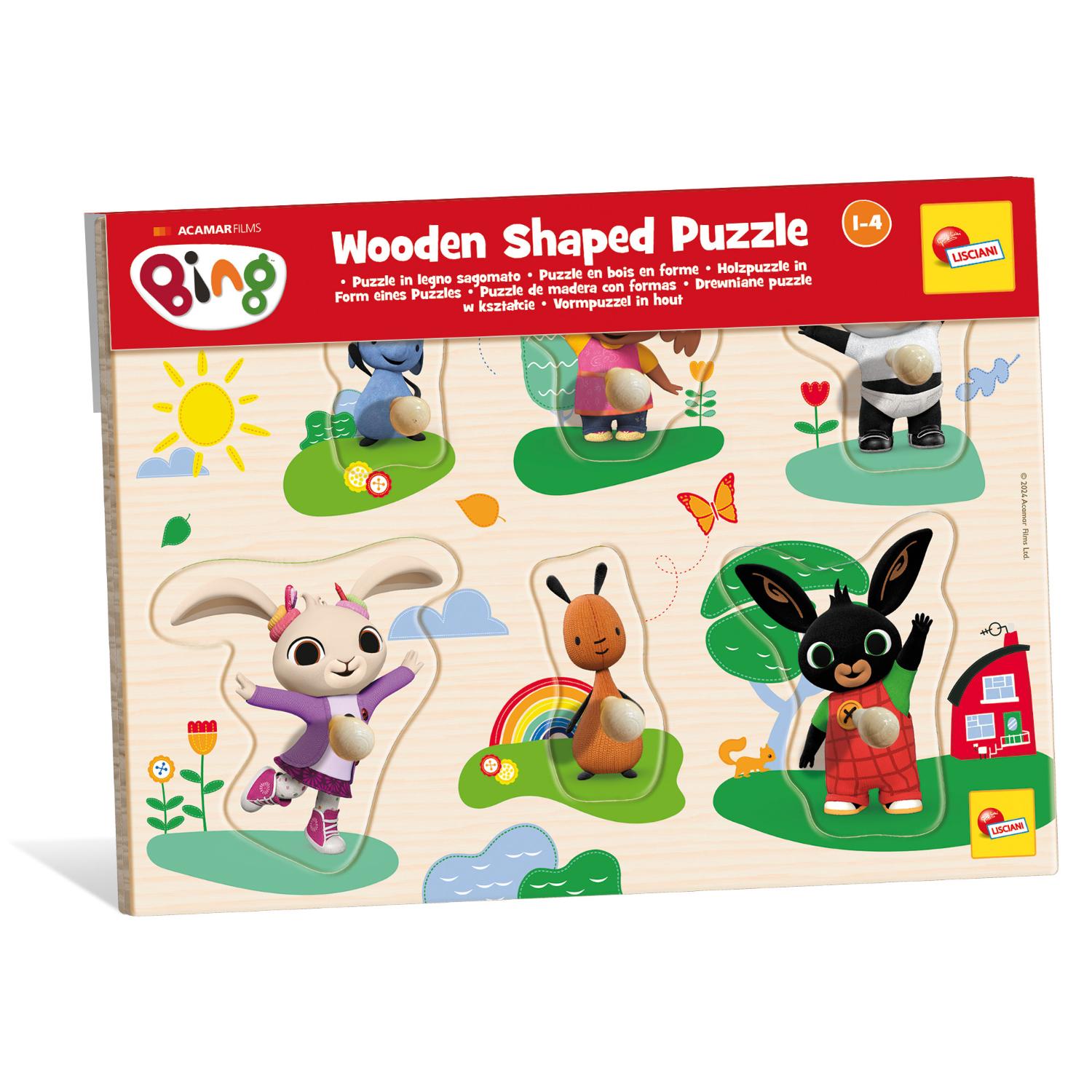 LSC111244 Puzzle Sagomato in Legno - Bing - immagine 1